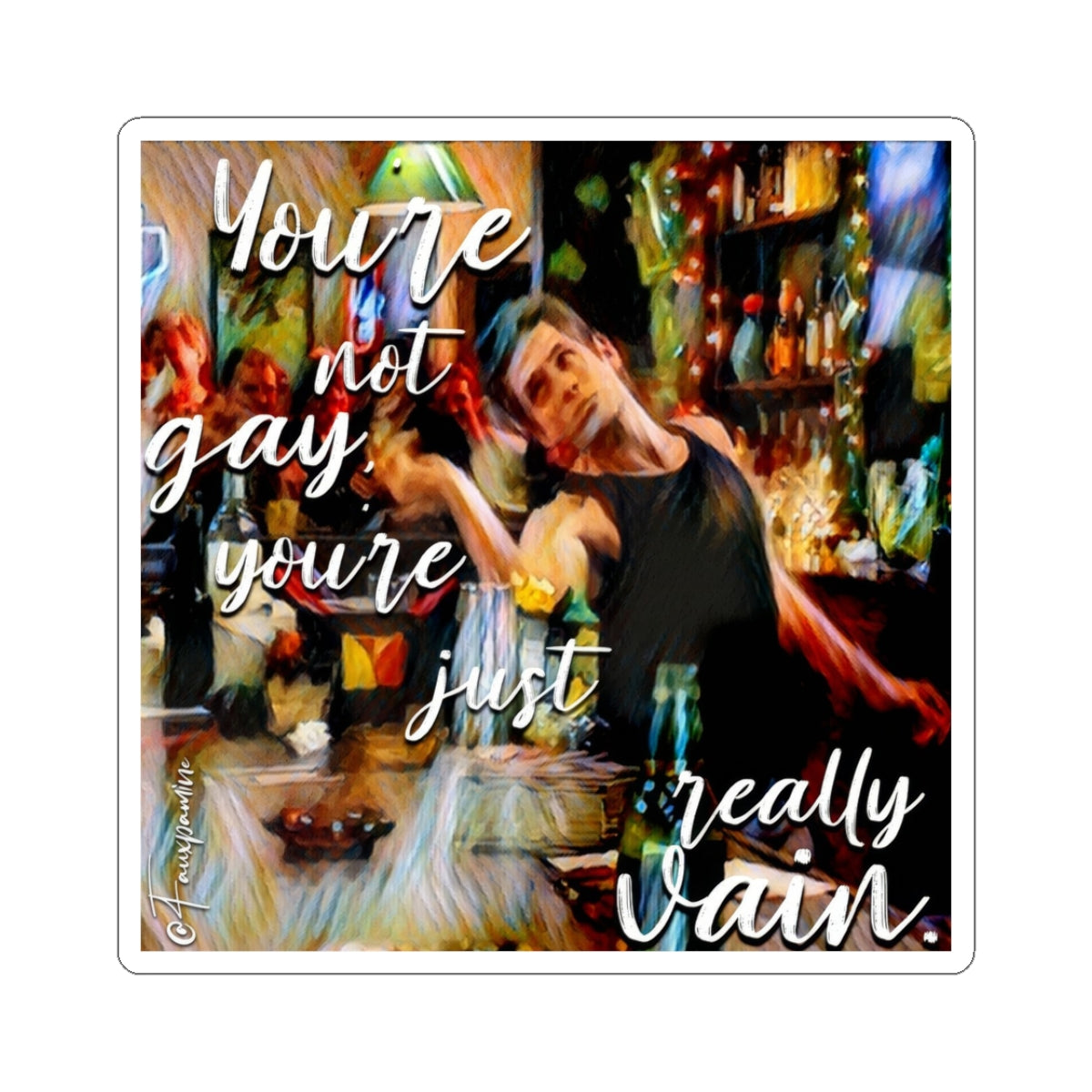 Narcissist Tempera - Sticker