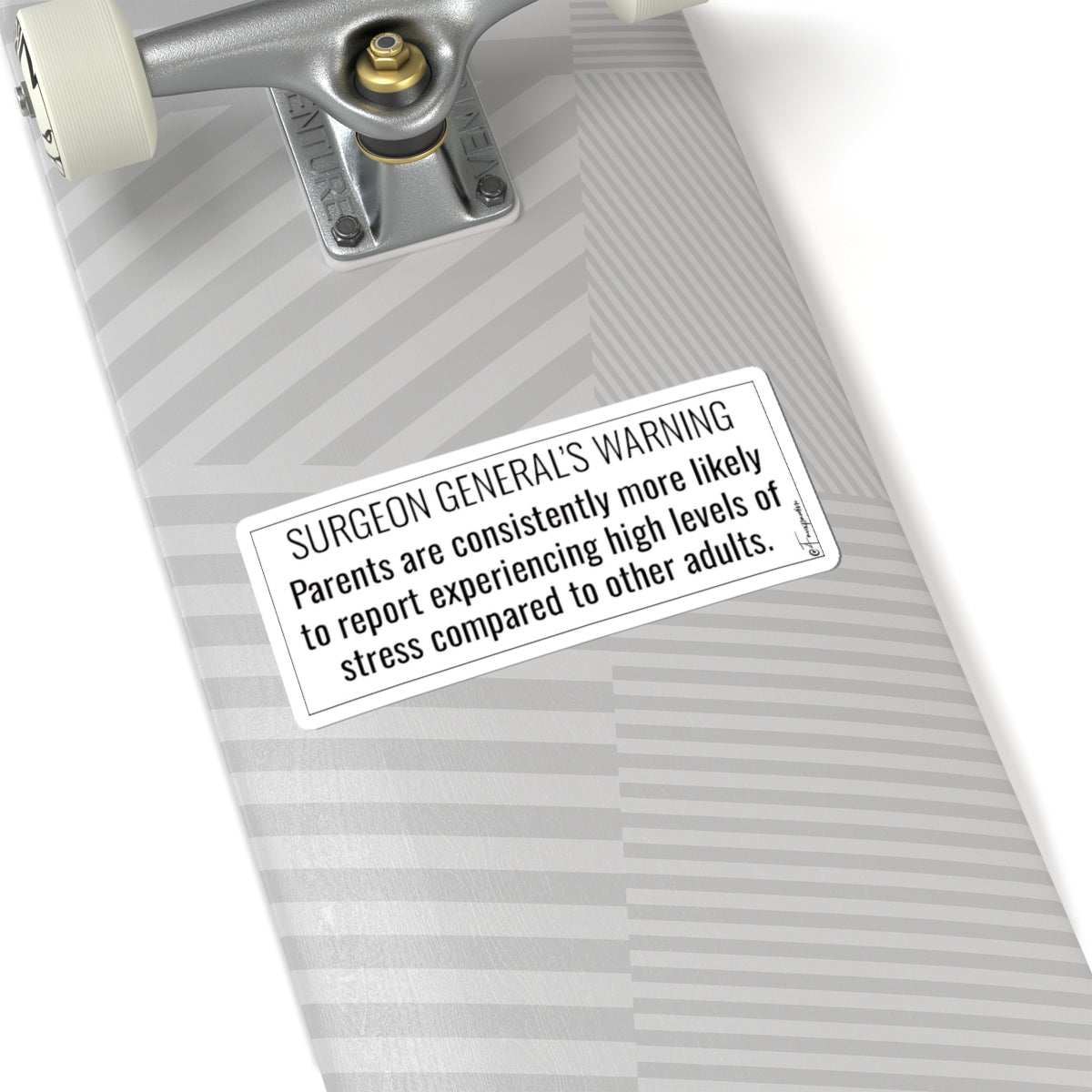 Surgeon General’s Lament - Sticker