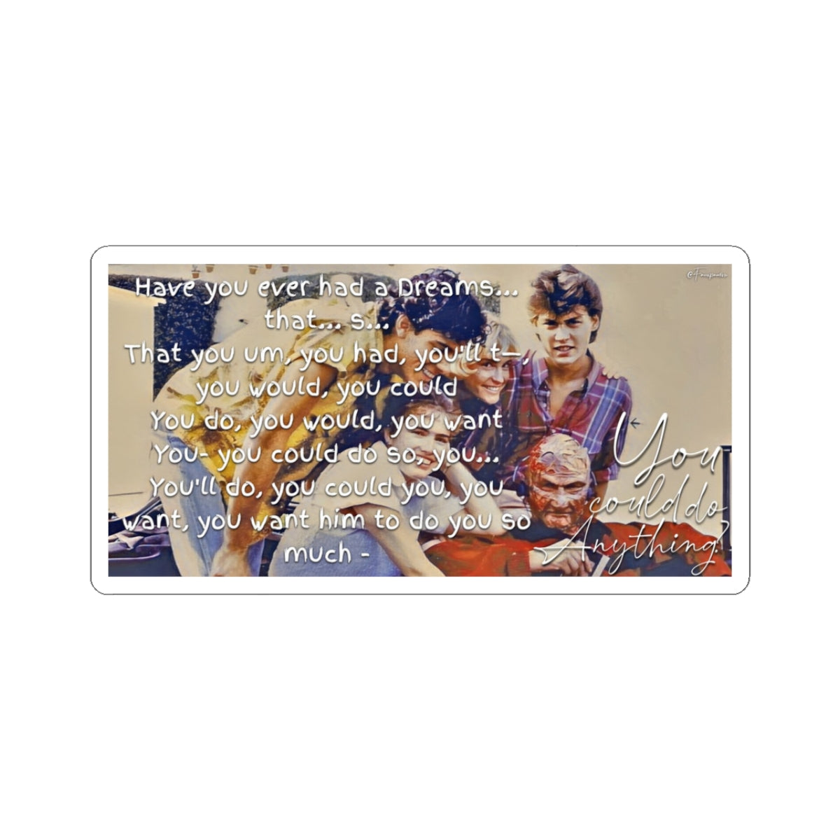 The Dream Kid Warrior - Sticker