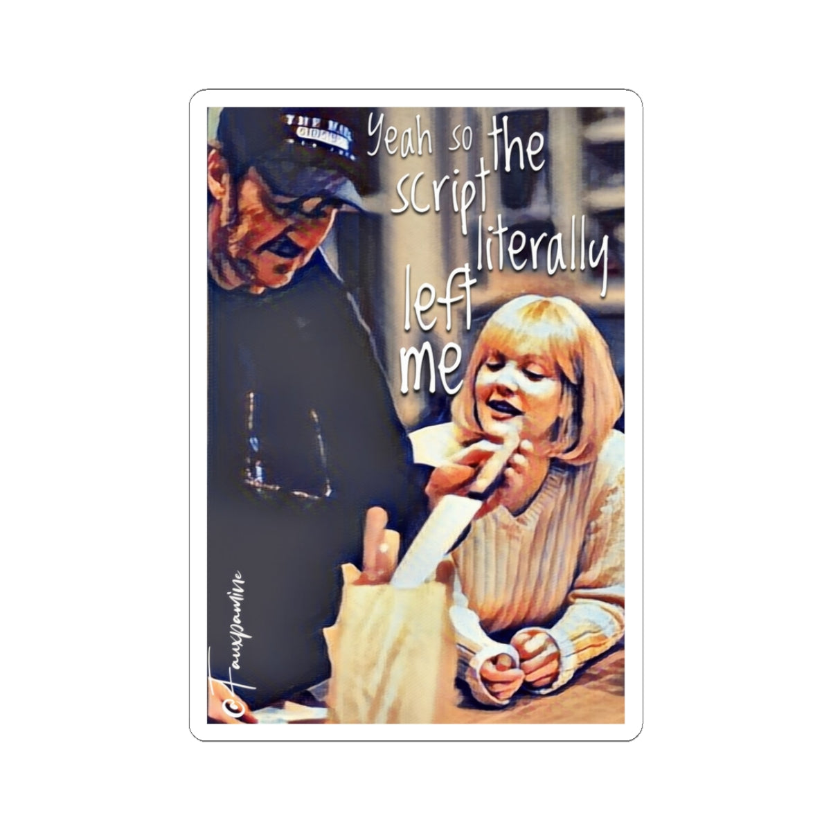 The Scene that Left Me Screaming - Sticker