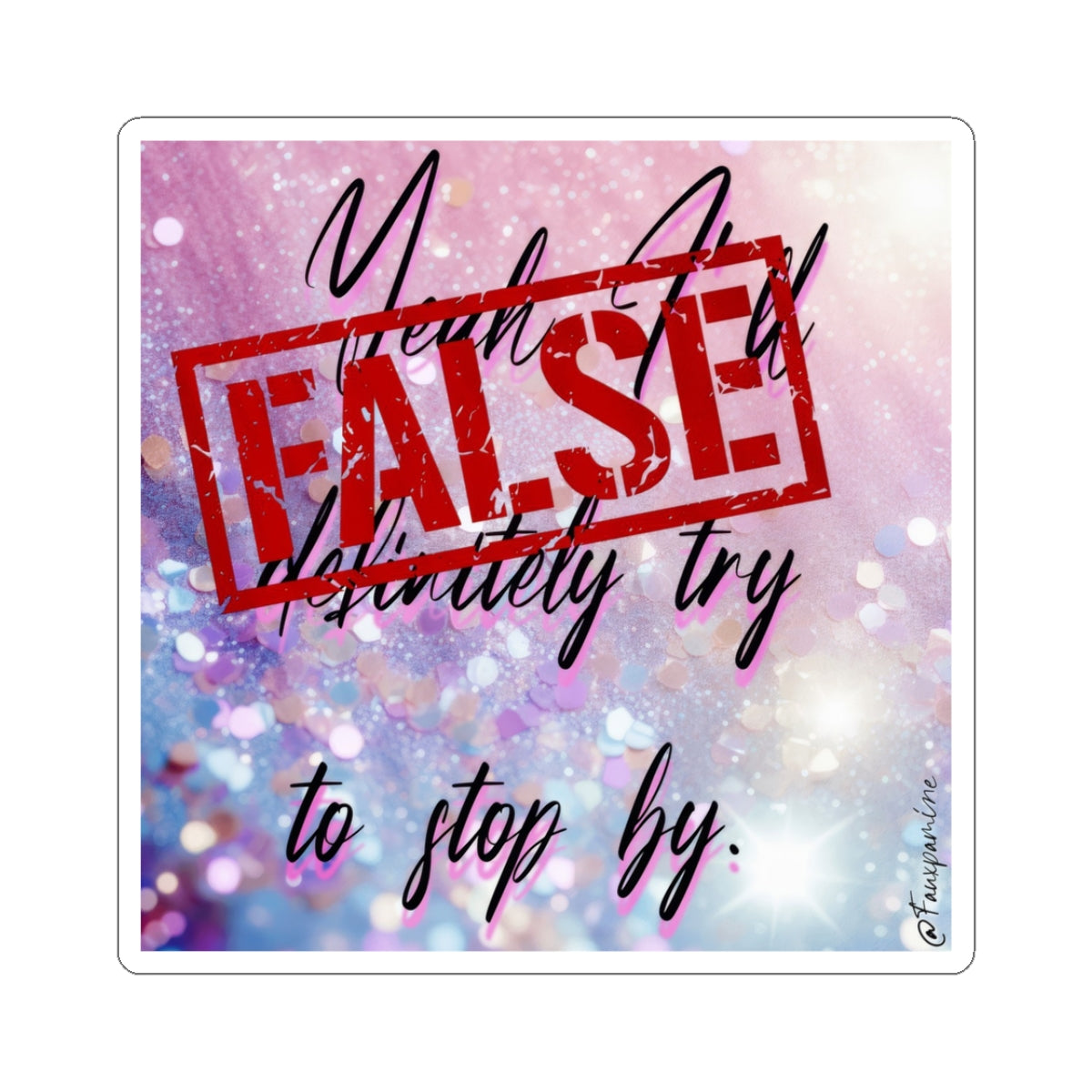 Lie of the Century - Sticker