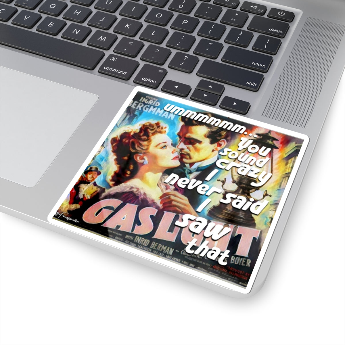 Gaslit into Silence - Sticker