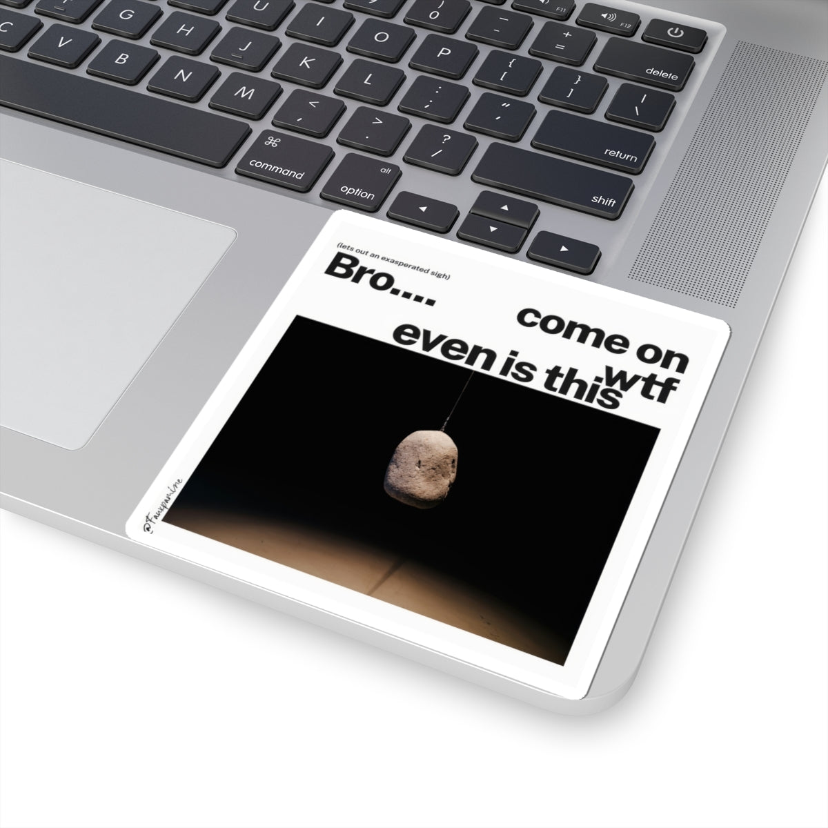 On the Ontology of the Hanging Stone - Sticker