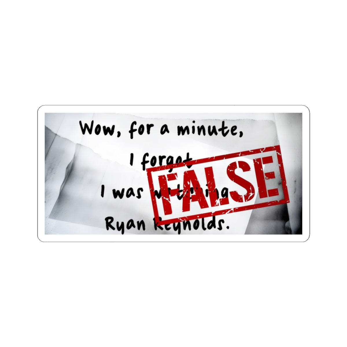 The Reynolds Constant - Sticker