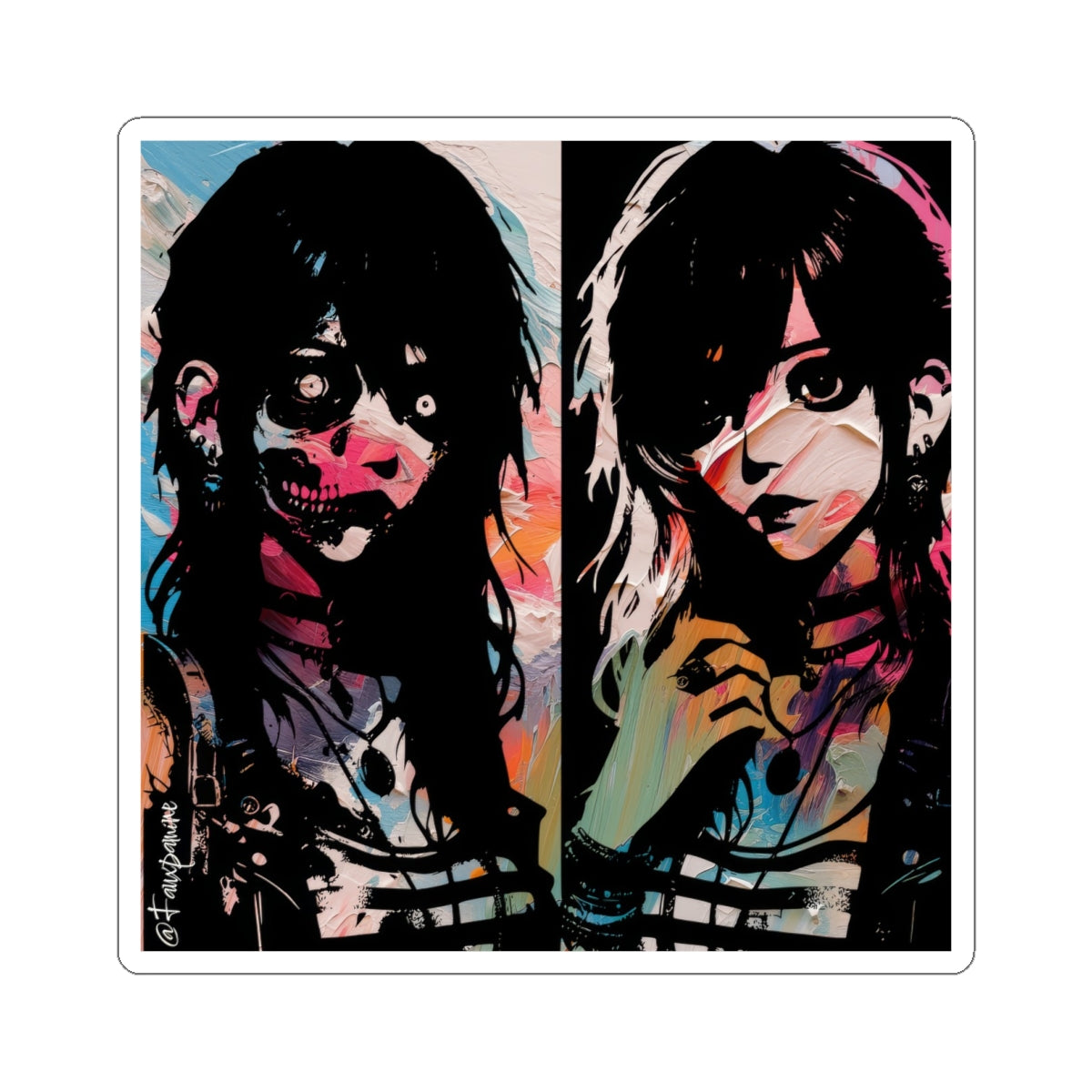Still Life with Panic Attack - Sticker