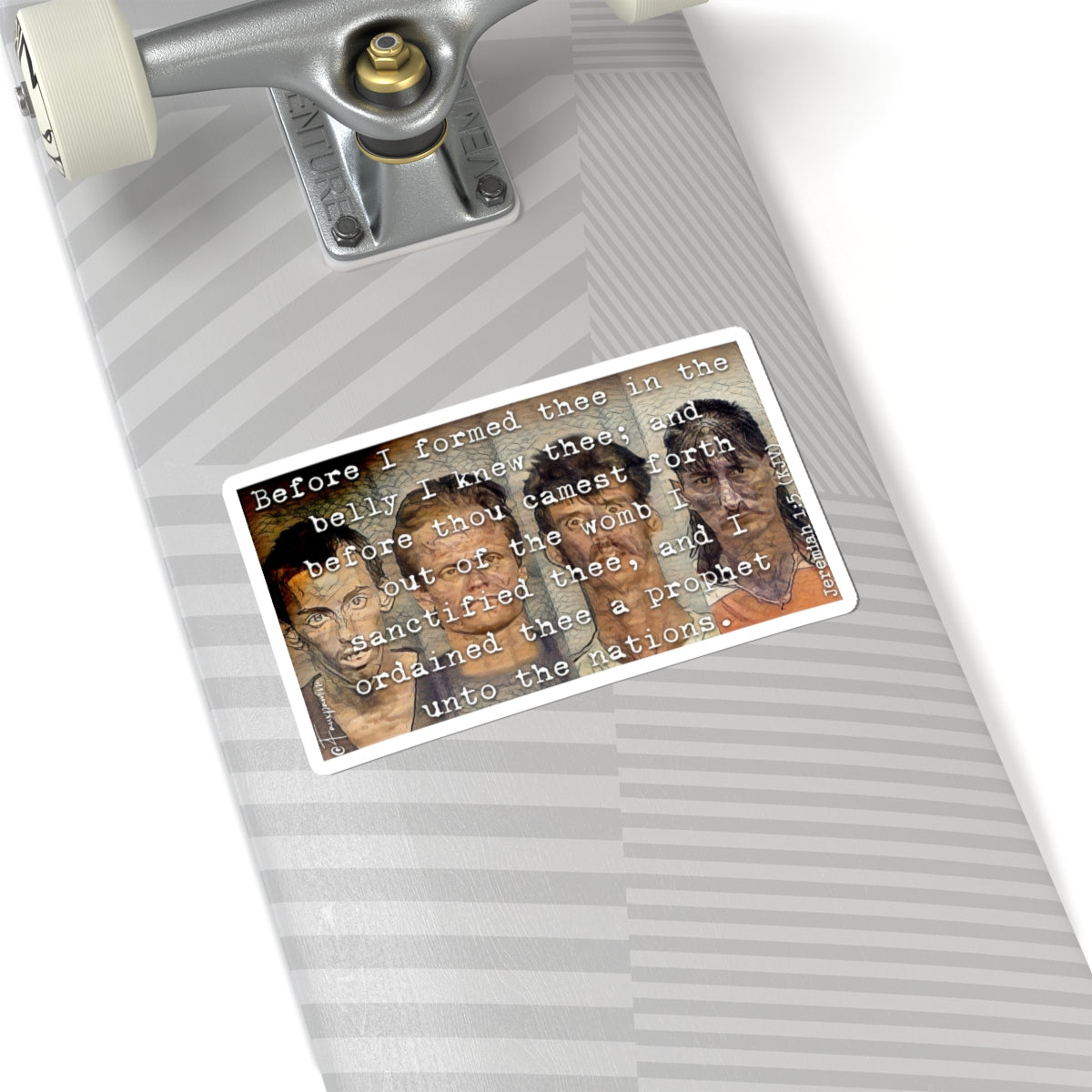 JereMETHiah 1:5 - Sticker