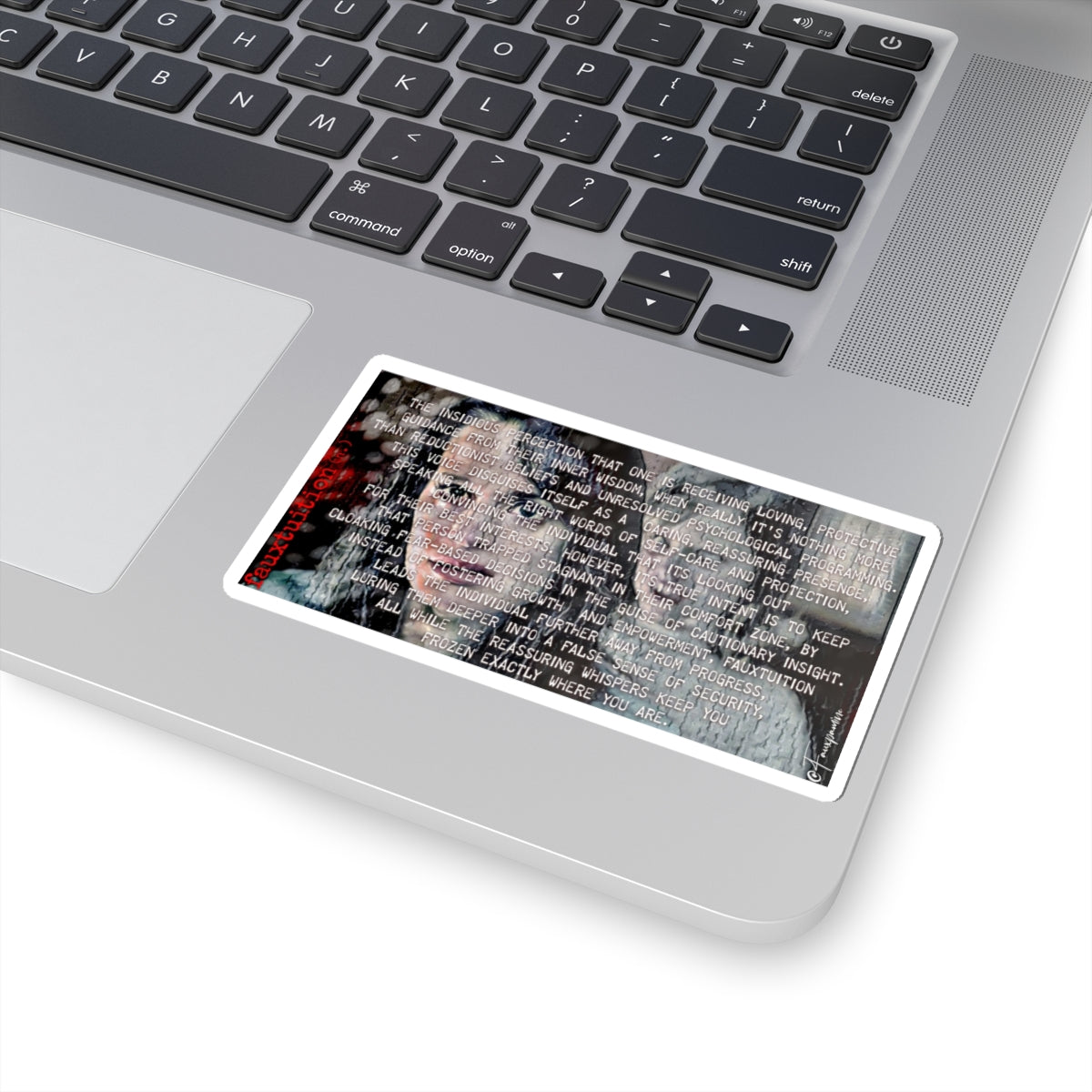 Fauxtuition (n.) - Sticker