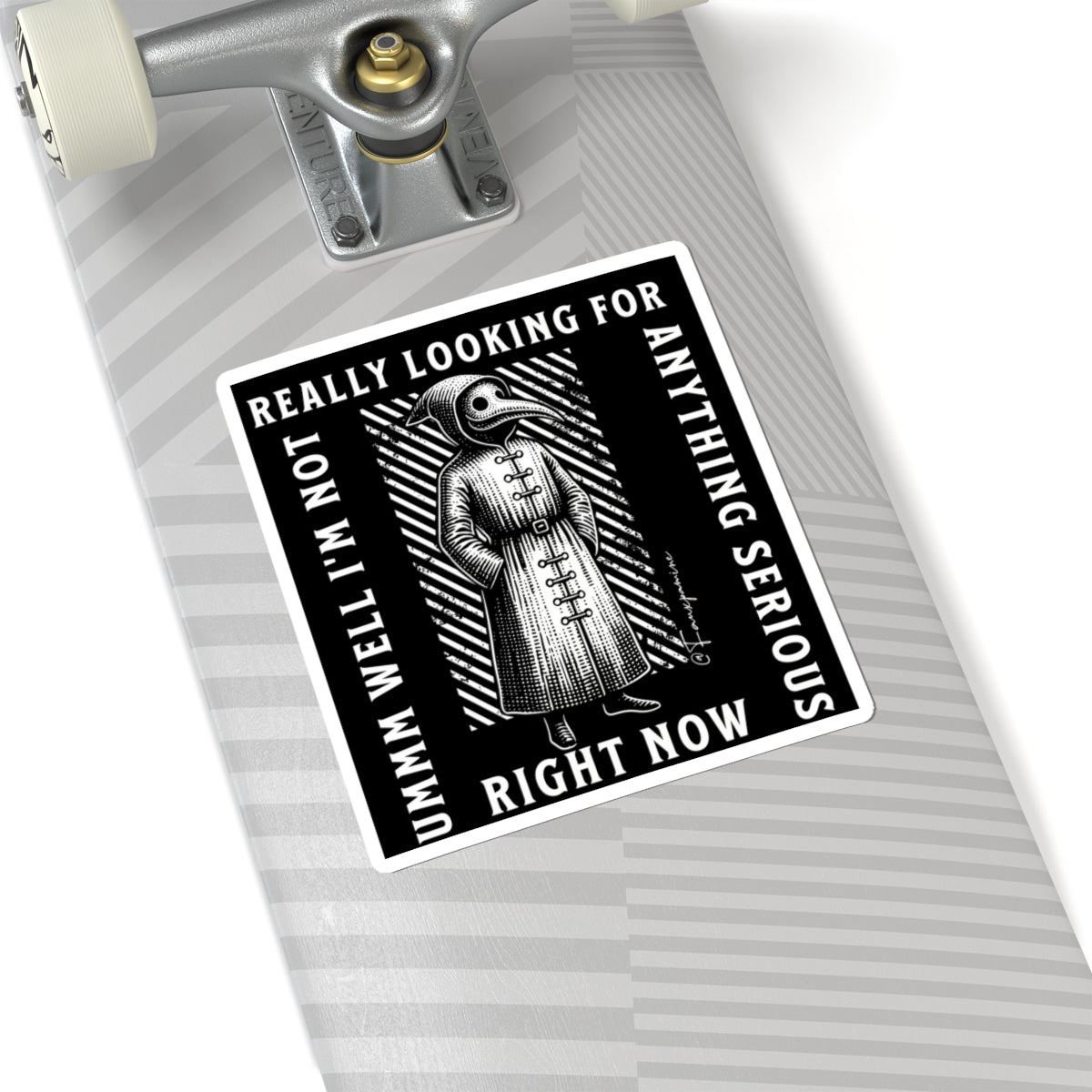 They Call Me (Plague) Dr. Love - Sticker