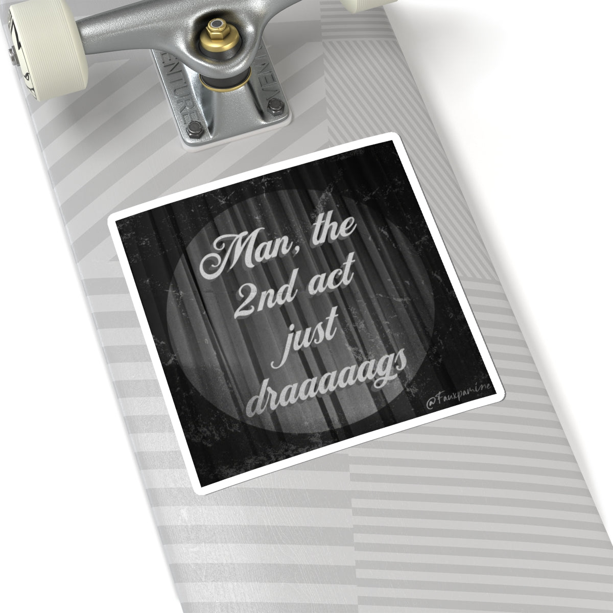 Archival Ink on Narrative Fatigue - Sticker