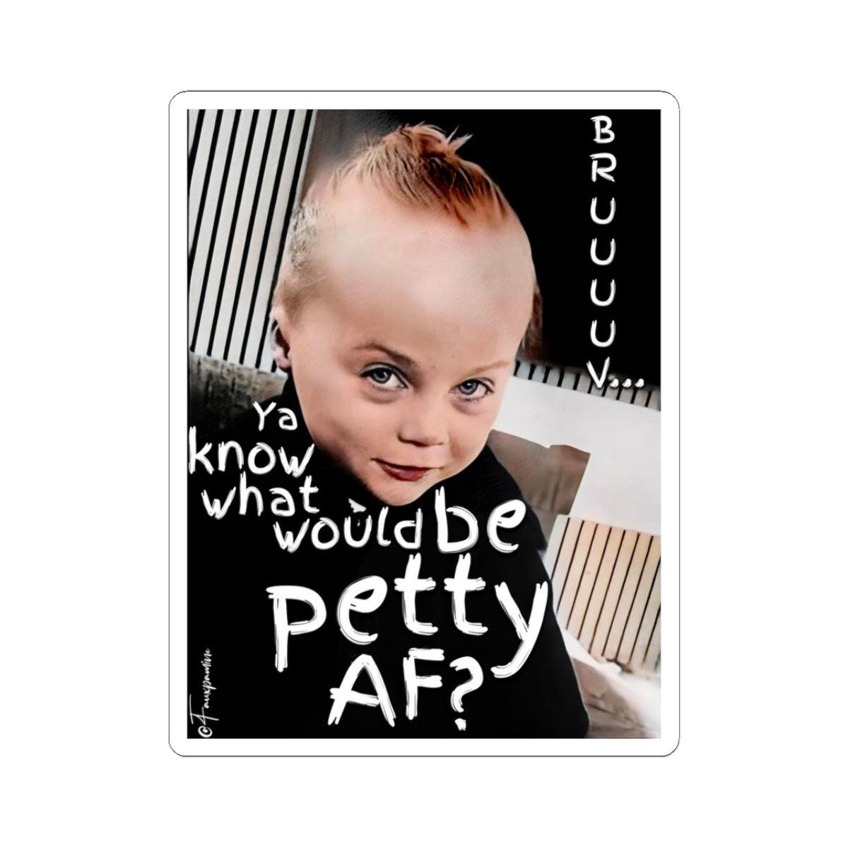 The Cherub of Spite - Sticker