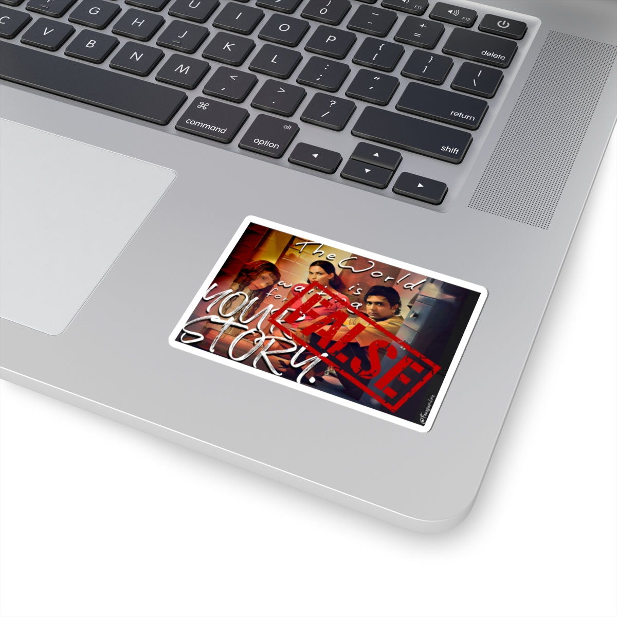 The world is waiting for your story - Sticker