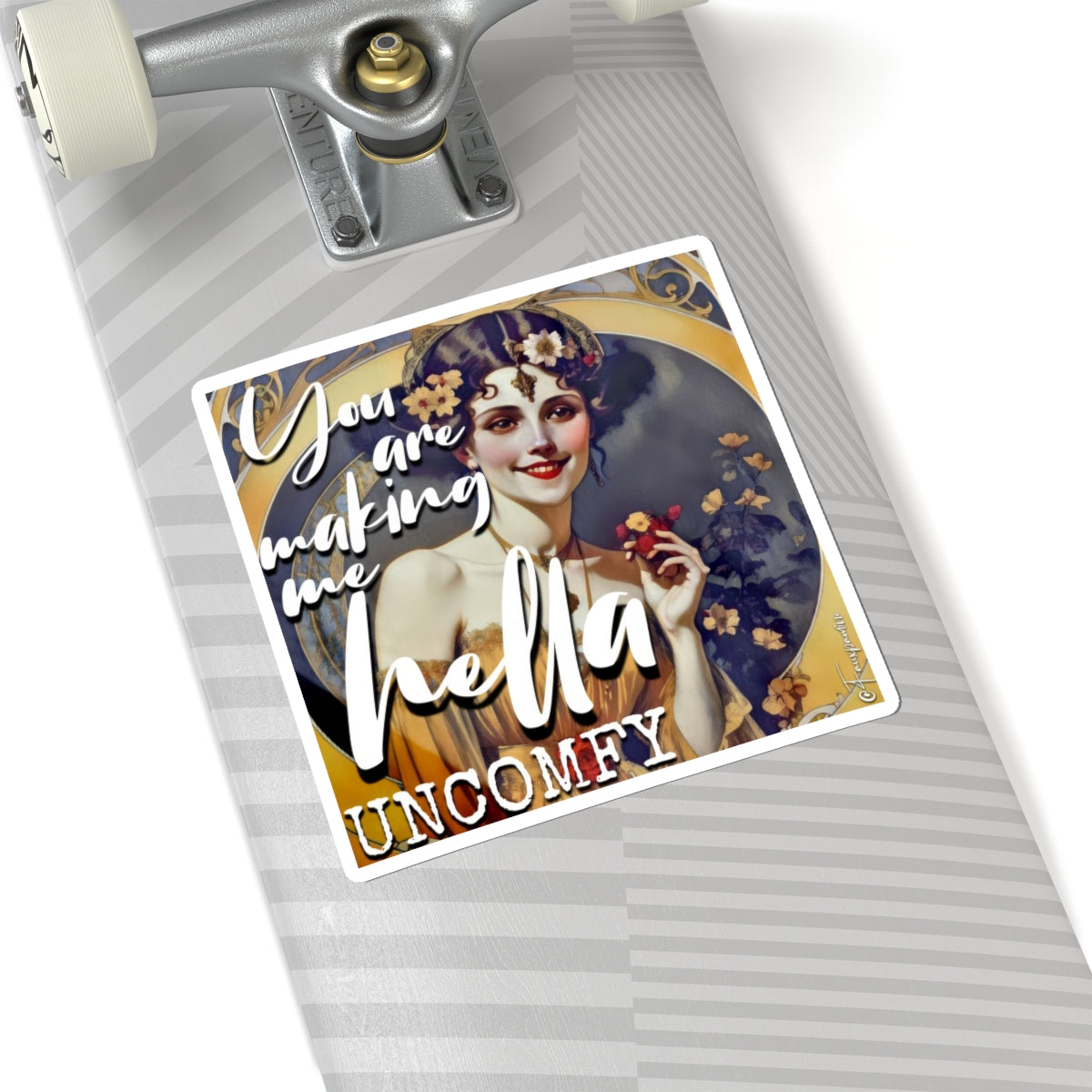 Nouveau & No Thank You - Sticker
