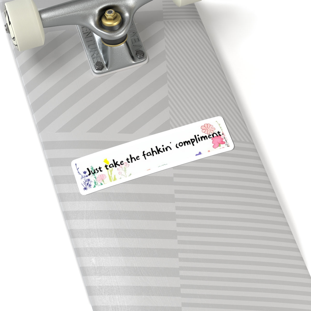 Floral Imperative, Bostonian Register - Sticker