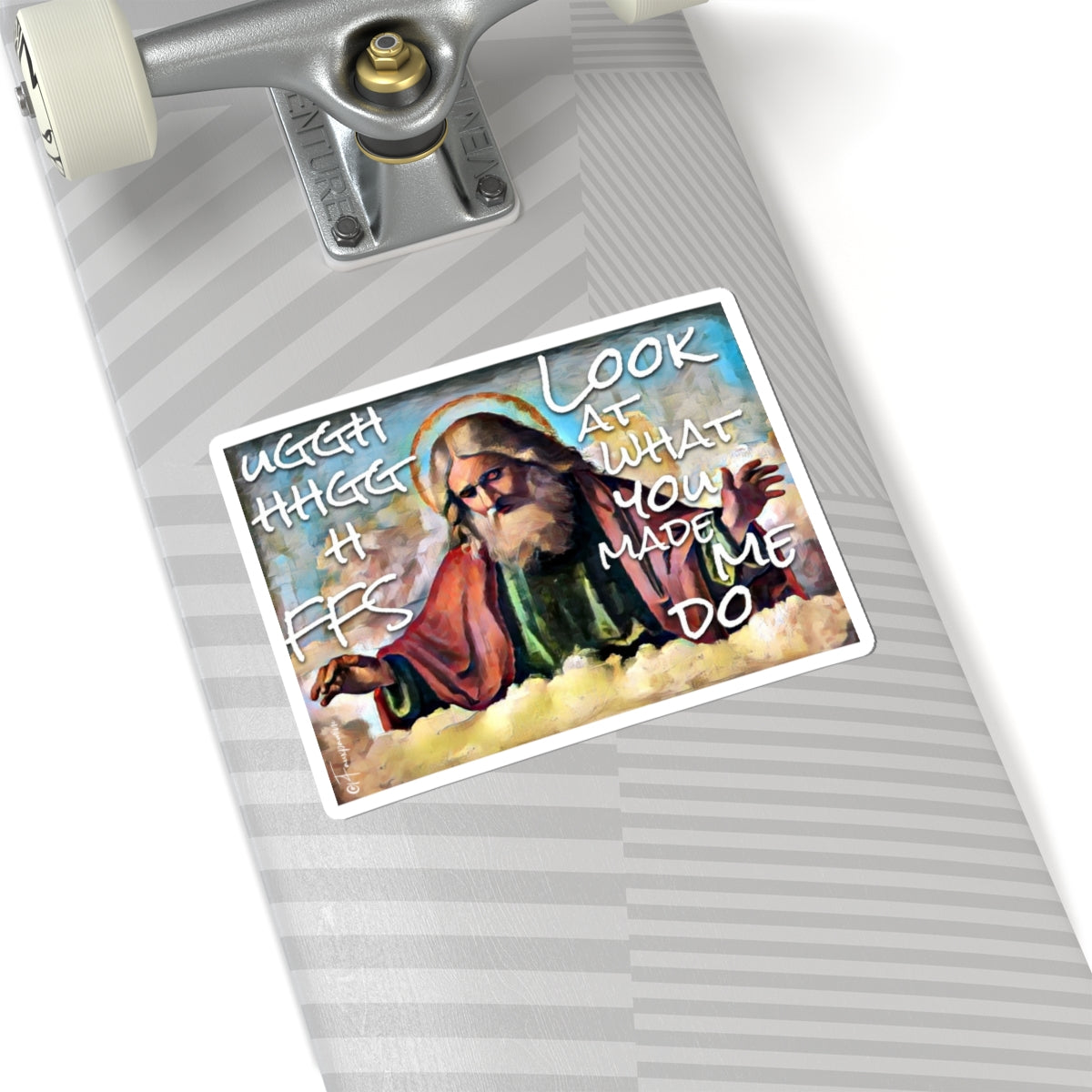 Divine Detachment in C Major - Sticker