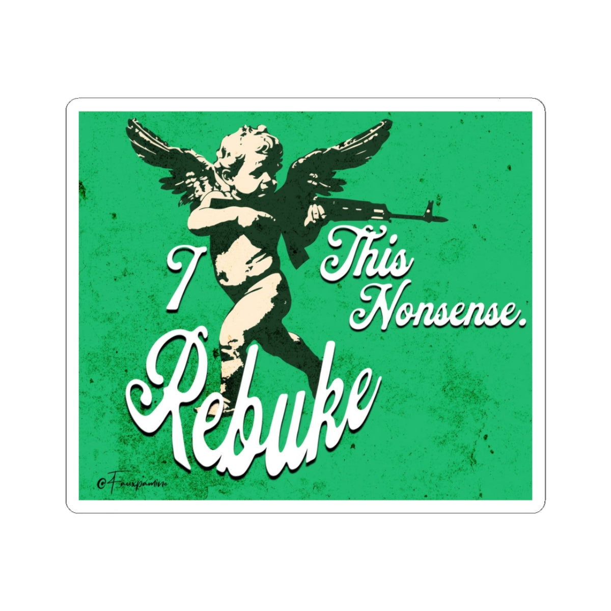 The Cherub of Rejection - Sticker