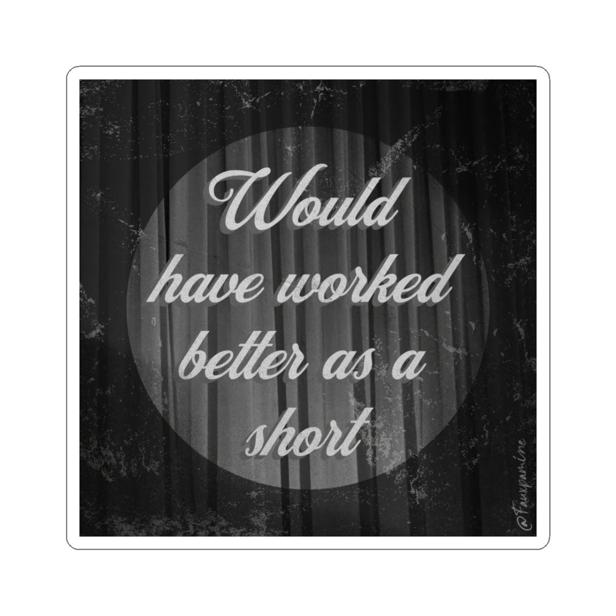 Structural Analysis Via Gentle Annihilation - Sticker