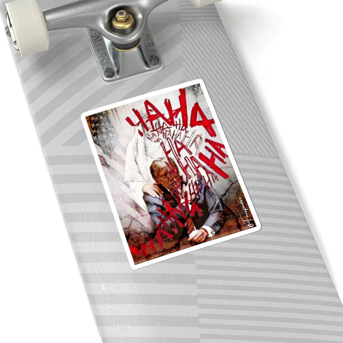 Messiah in Laughter’s Shadow - Sticker