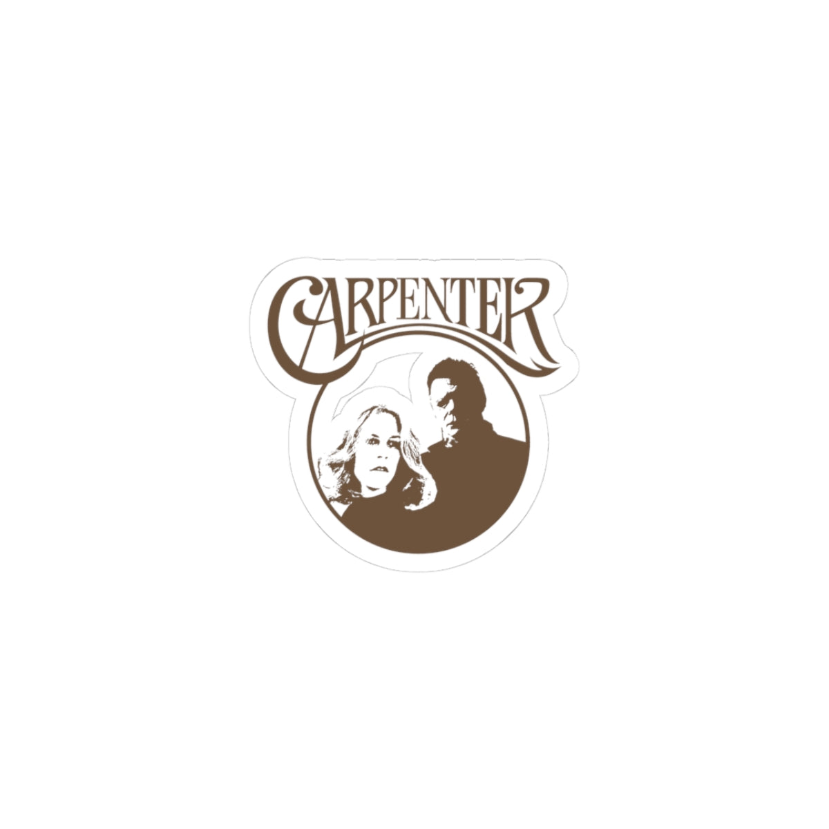 John Carpenter X The Carpenters - Sticker