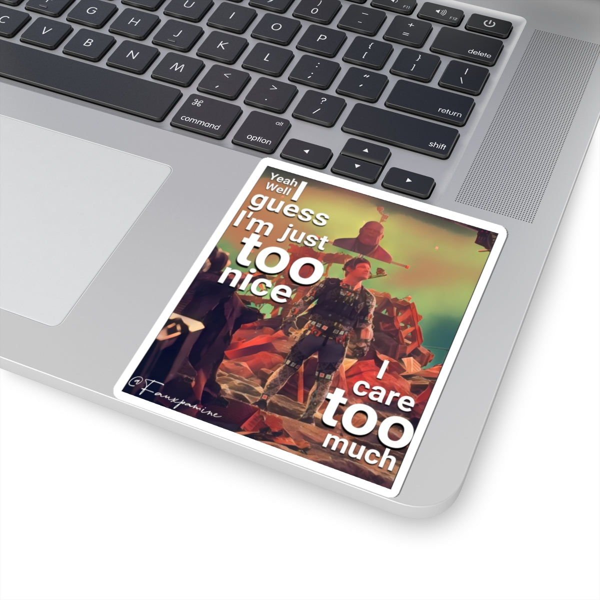 The Burden of the Digital Titan - Sticker