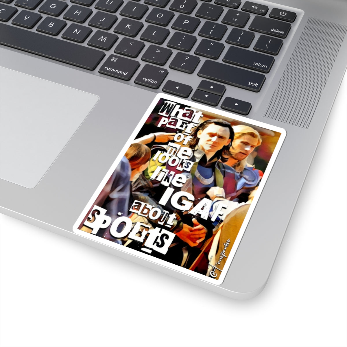 What Part of Me Looks Like I GAF About Sports - Sticker