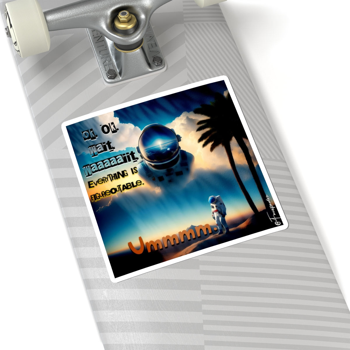 Everything is Figureoutable - Sticker