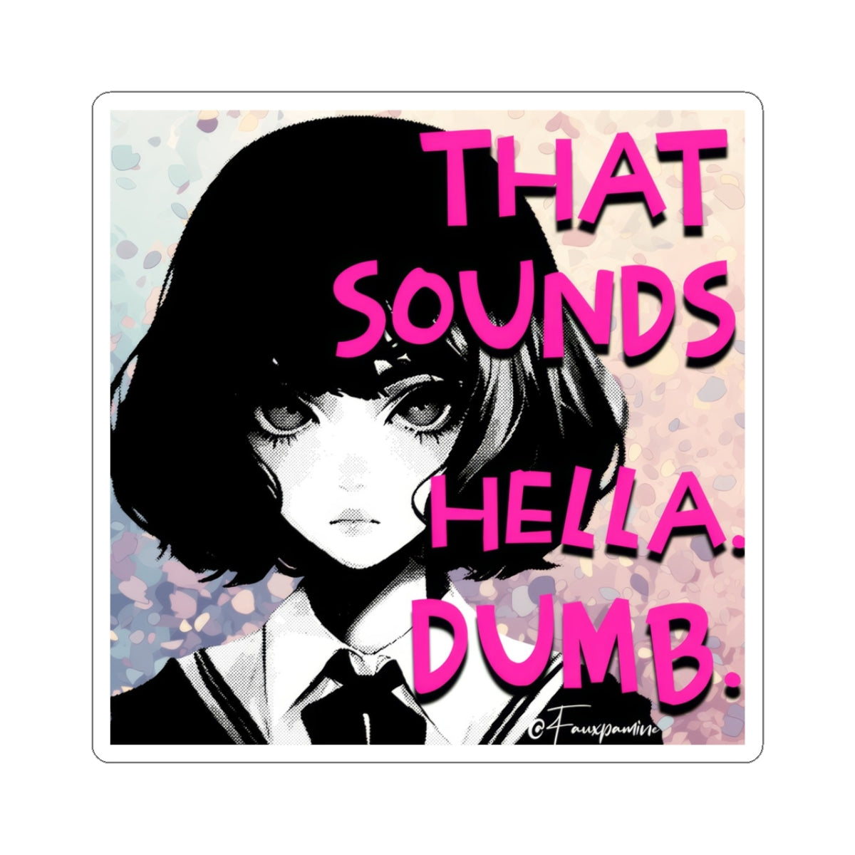 Ughhh (Eye Roll) - Sticker