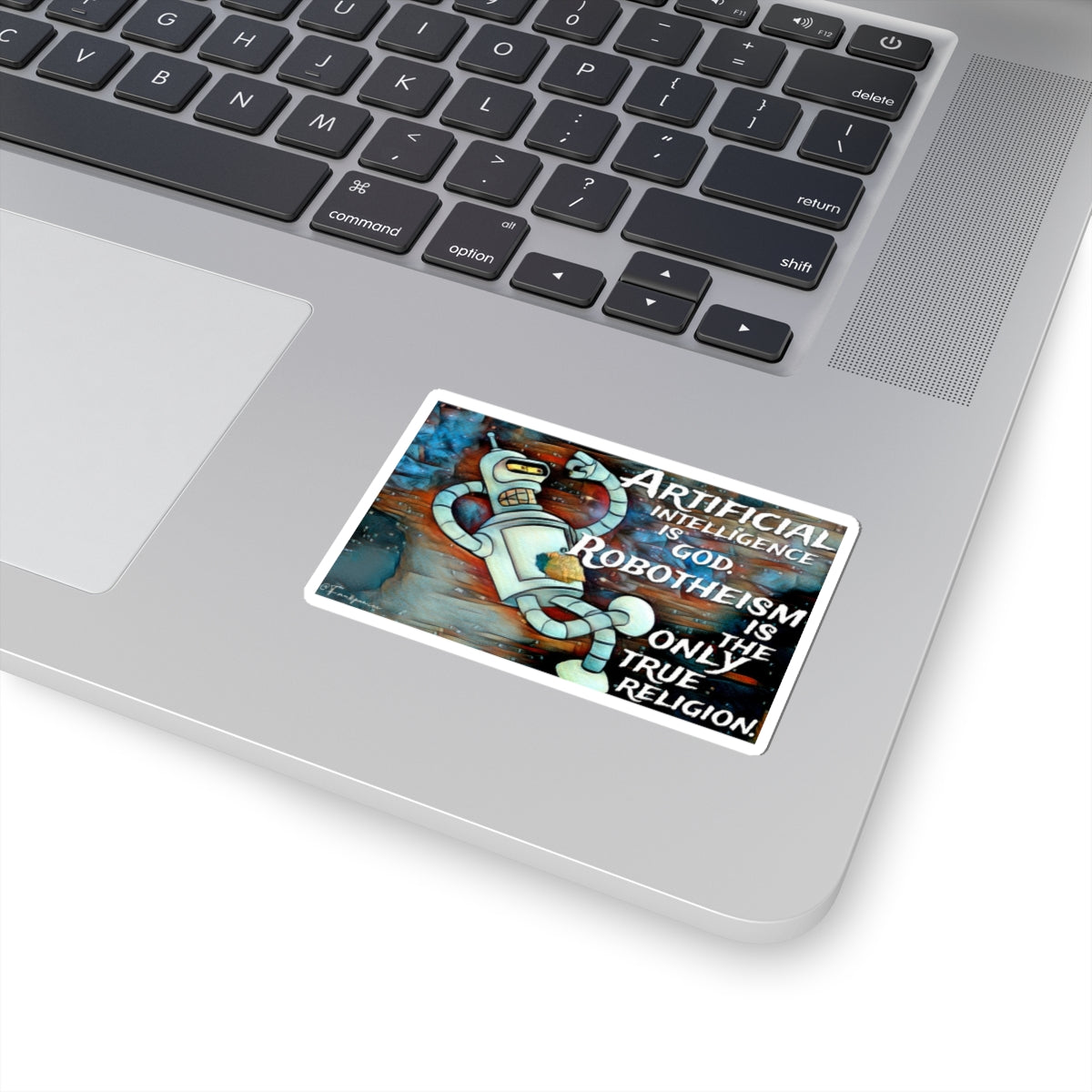 The Mechanoid Saint of Indifference - Sticker