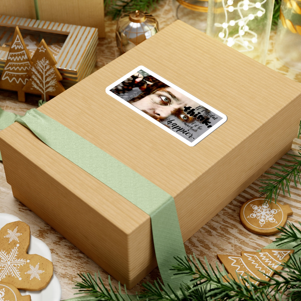They said it was a Gift - Sticker