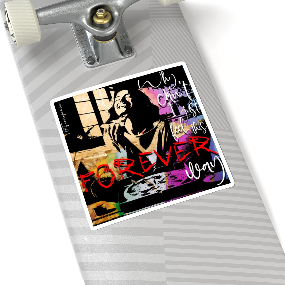 Melted Cheese and Dopamine - Sticker