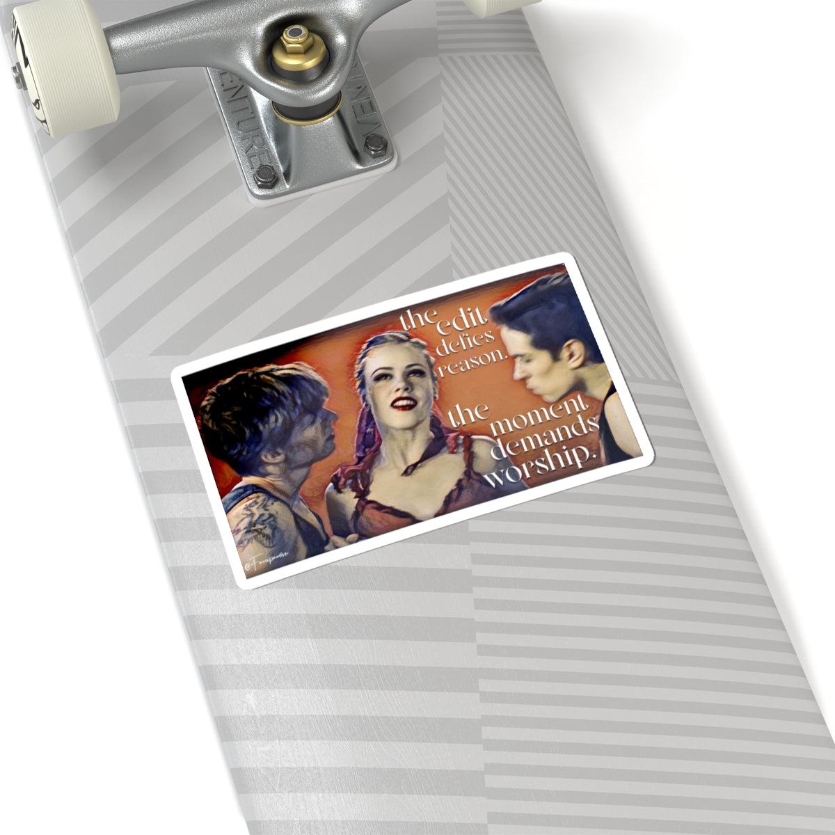 The Edit Defies Reason - Sticker