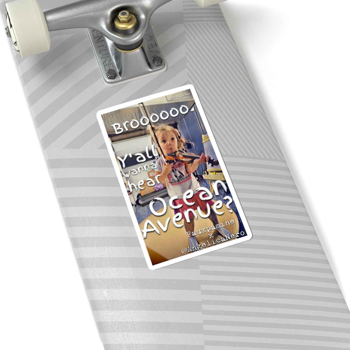 Violin Sonata in Yellowcard Minor - Sticker