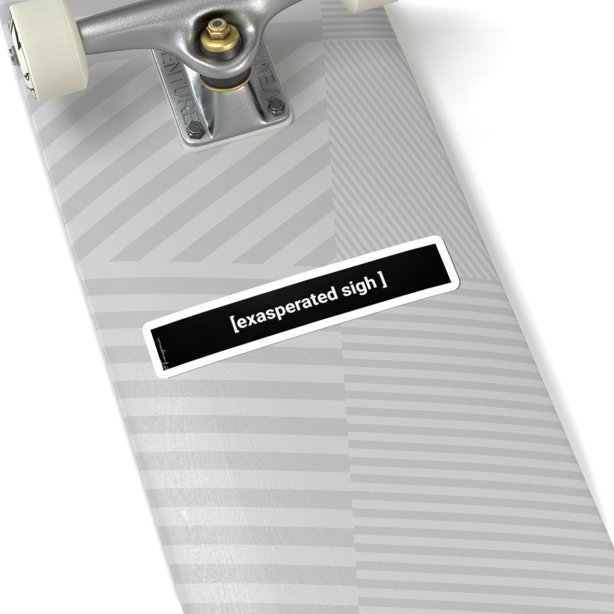 exasperated sigh - Sticker
