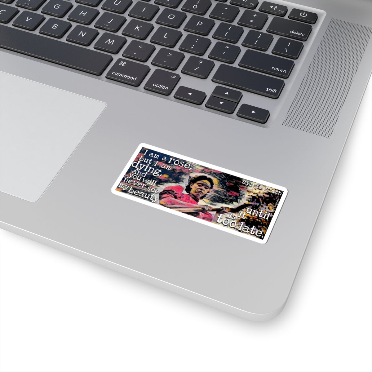 Kiss From a Pearl on Your Grave - Sticker