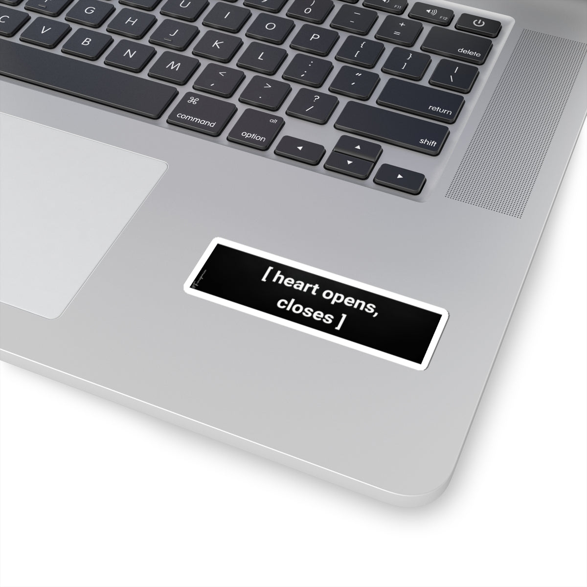heart opens, closes - Sticker