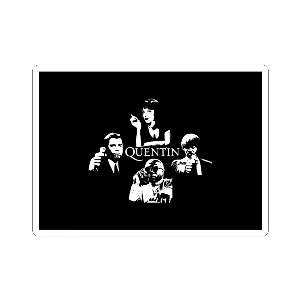 Quentin Tarantino X Queen - Sticker