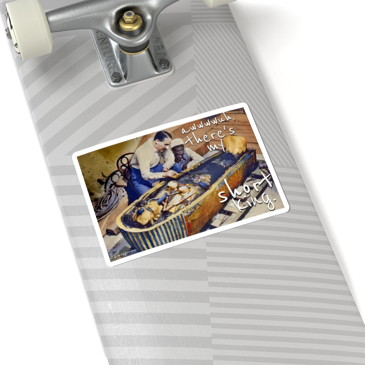 Reverence for the Eternal Child-King - Sticker
