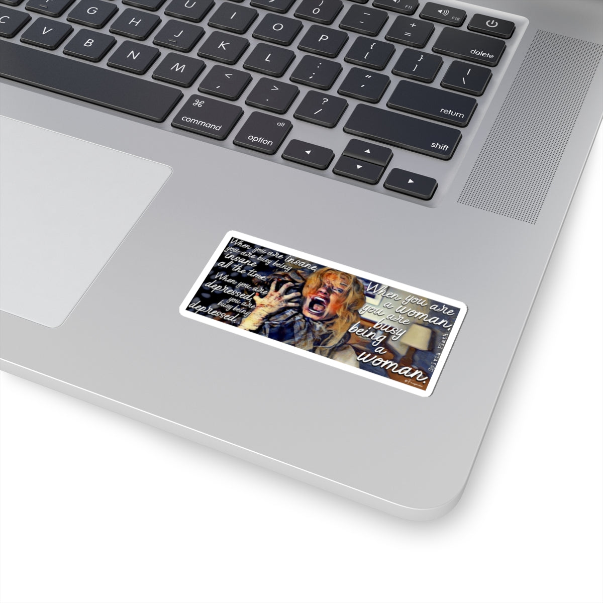 Busy Being a Woman - Sticker