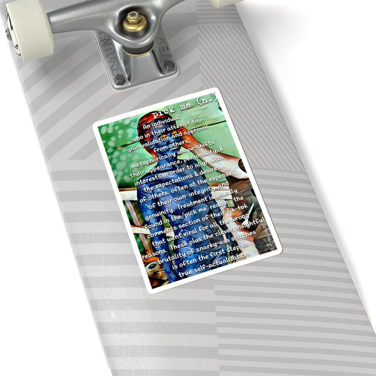 Pick Me (n.) - Sticker