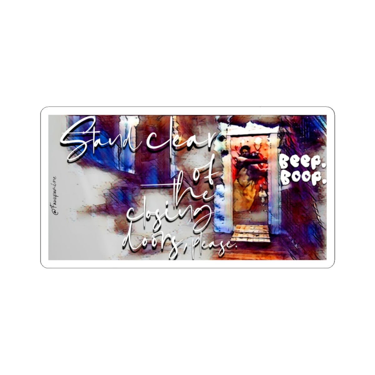 Next Stop, Leatherface - Sticker