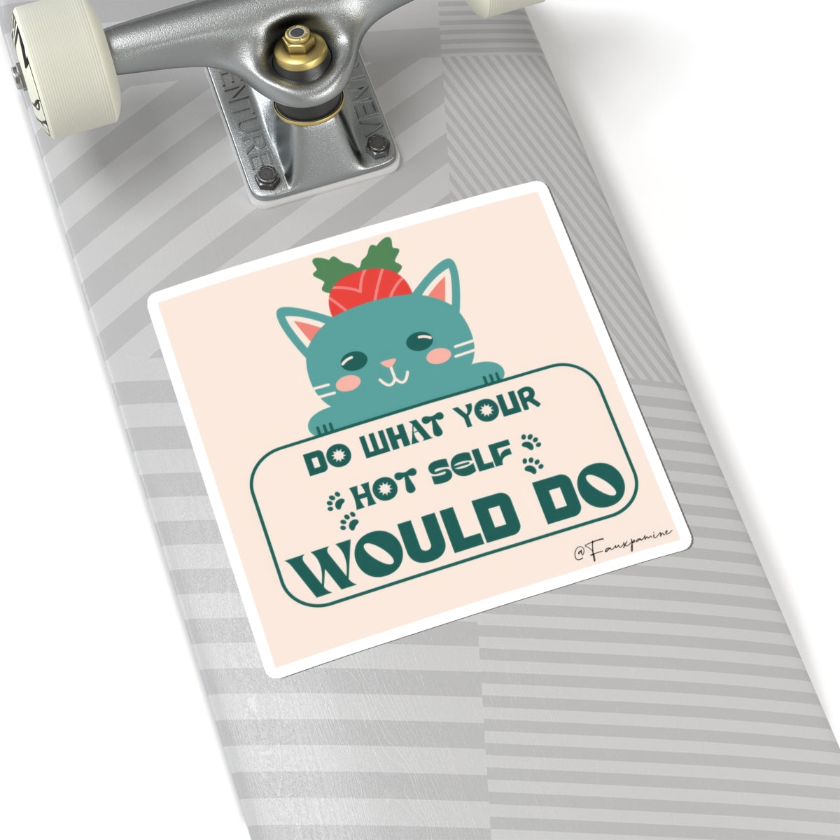 The Cat Who Knows the Secret - Sticker