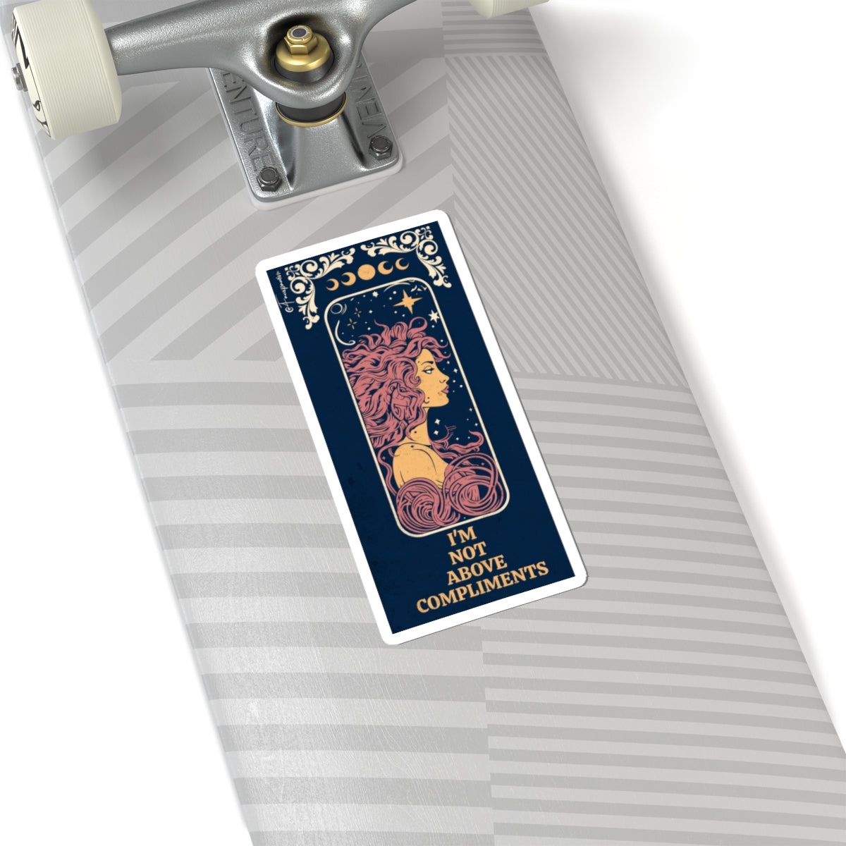 Celestial Hair, Terrestrial Ego - Sticker