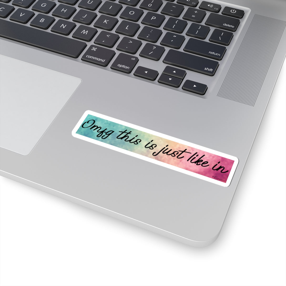 Omfg This Is Just Like In - Sticker