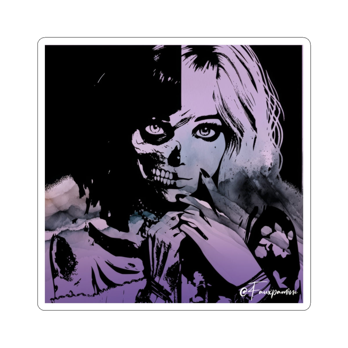 Gothic Lavender - Sticker