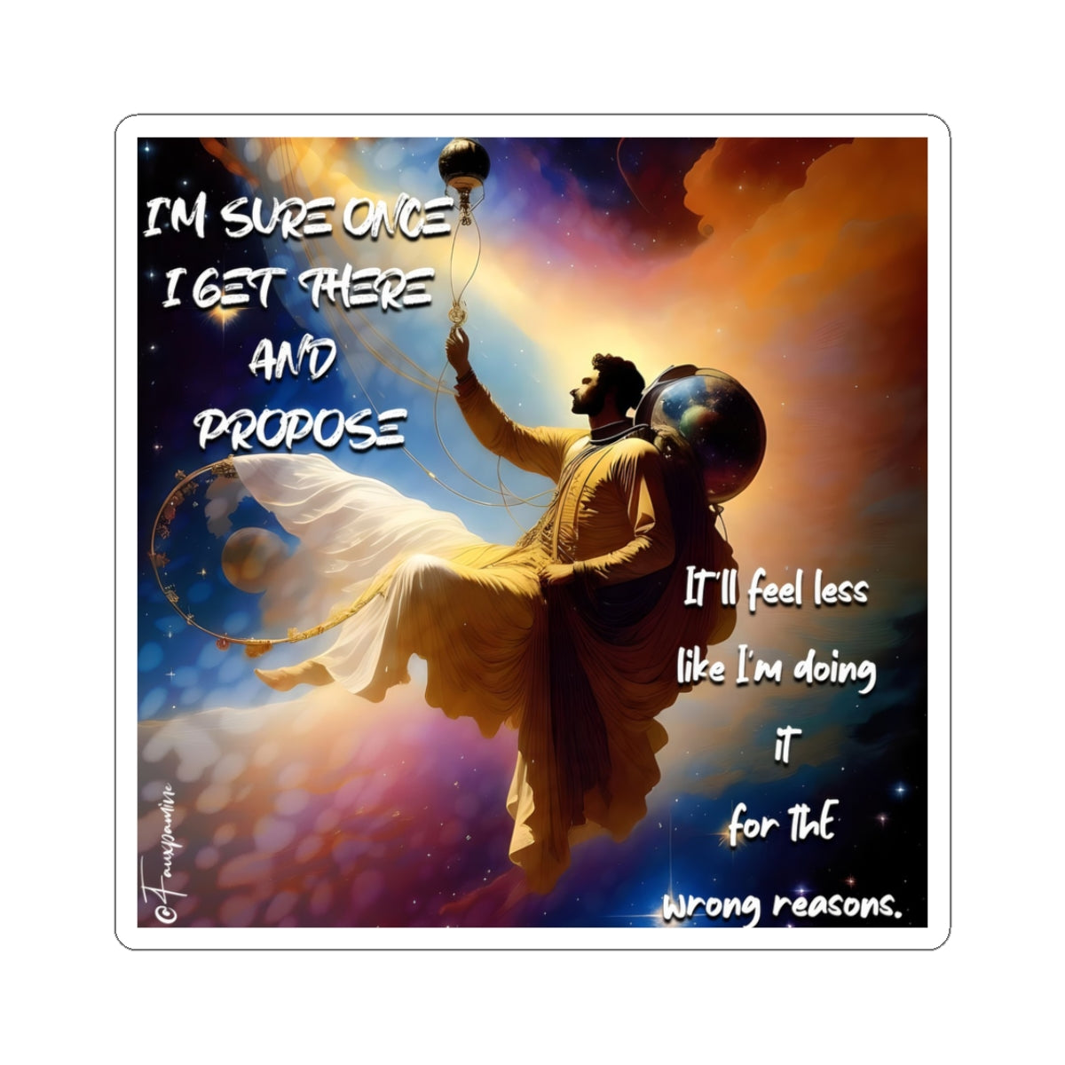 I’m Doing It for the Wrong Reasons - Sticker