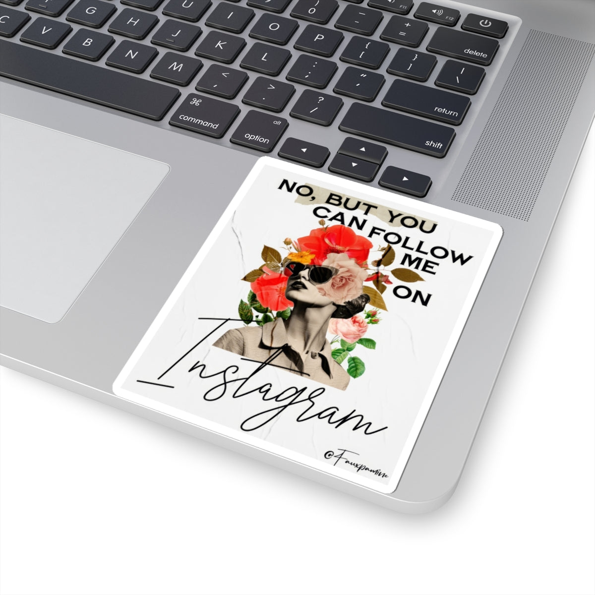 Influence Is the Flower Crown of Refusal - Sticker