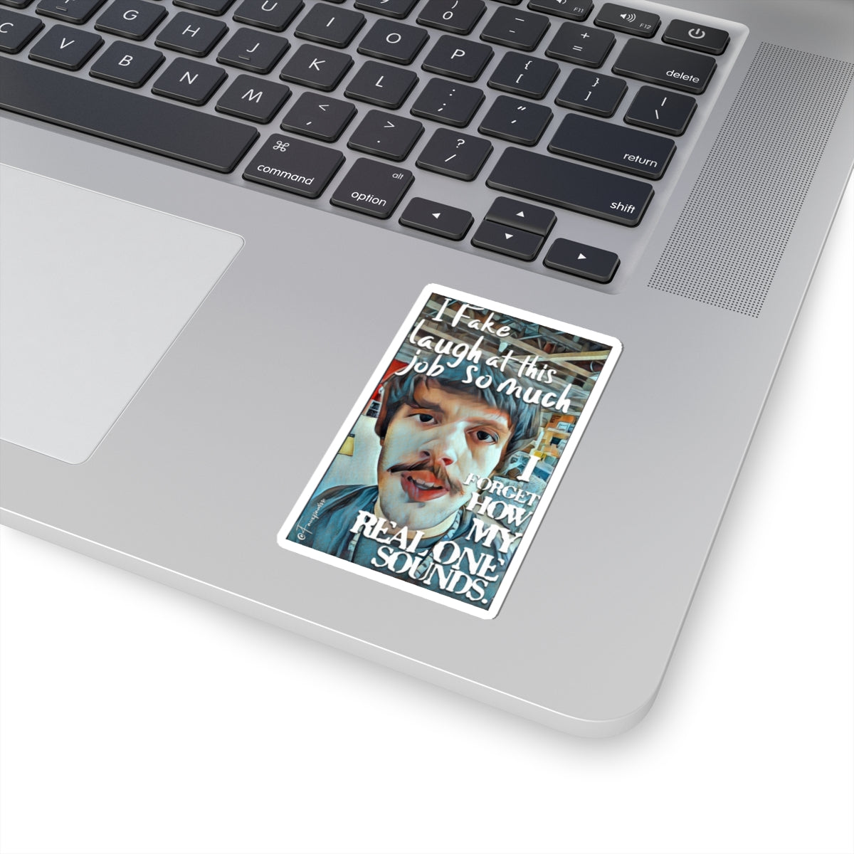 The Erosion of Authenticity Under Fluorescent Lighting - Sticker