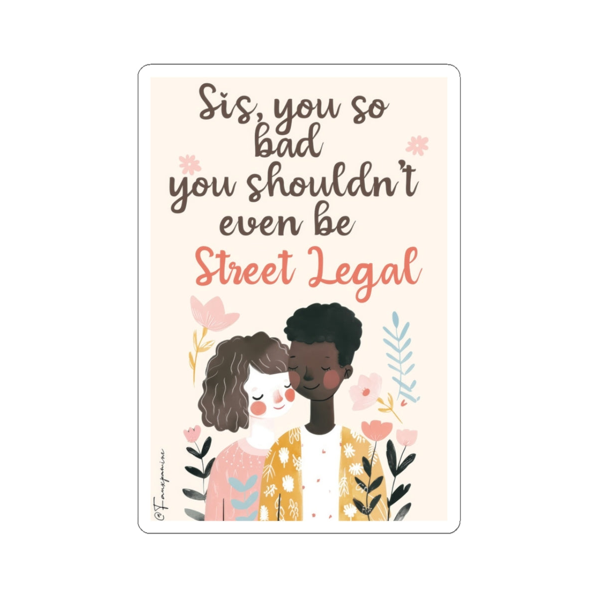 Illegal Status - Sticker