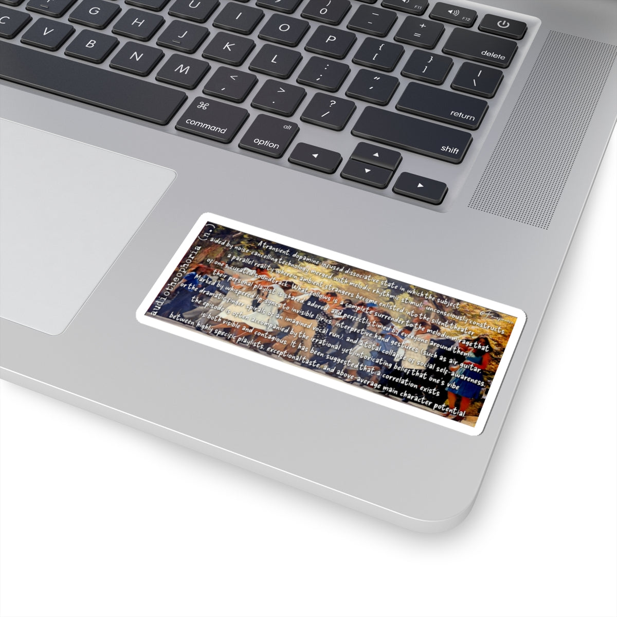 Audiotheophoria (n.) - Sticker