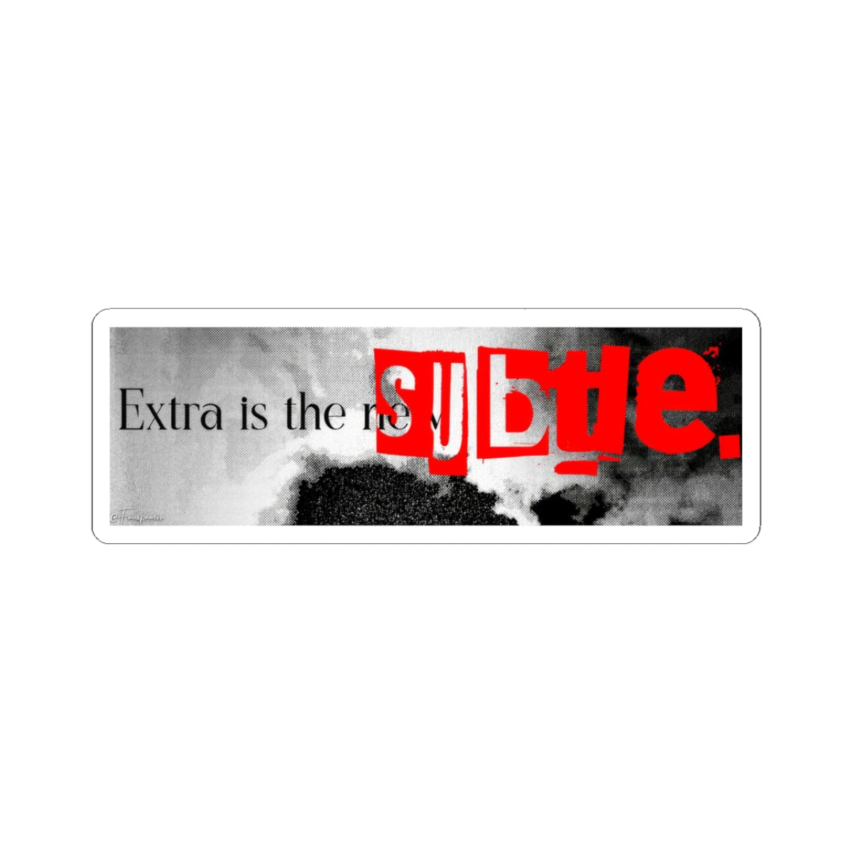 The Apotheosis of Excess - Sticker