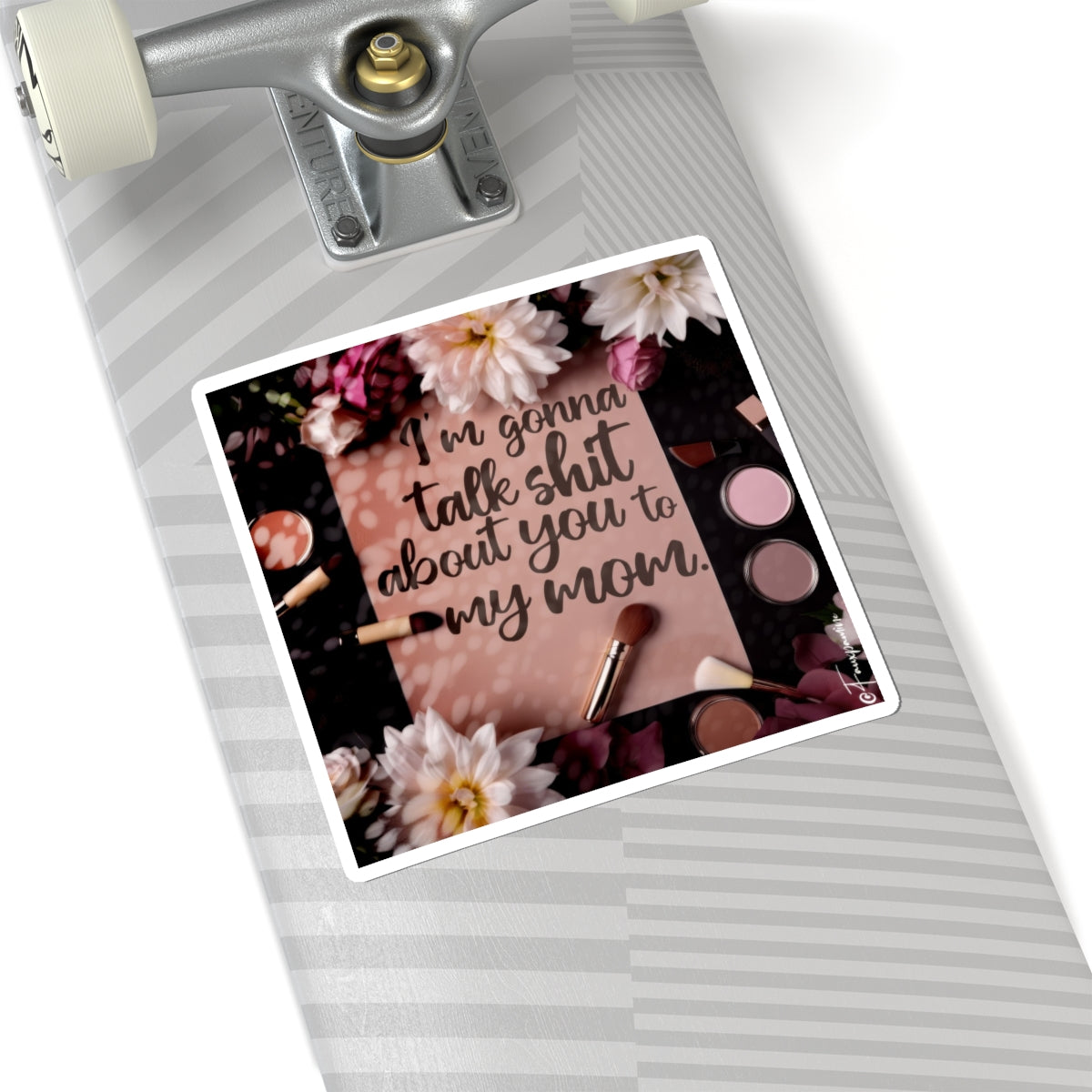 Oh.  BTW. - Sticker
